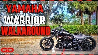 YAMAHA ROAD STAR WARRIOR XV 1700 CUSTOM WALK AROUND