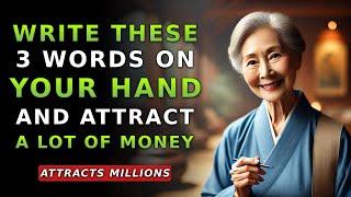 Write These 3 NUMBERS on Your Hand and Unlock Abundance–Never Be Short of Money Again | Buddhism