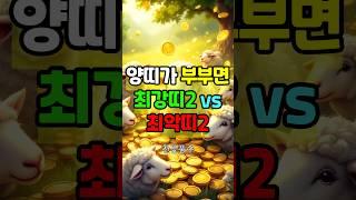 양띠랑 결혼하면 돈이 몰리는 띠 vs 통장이 새는 최악의 궁합띠는?