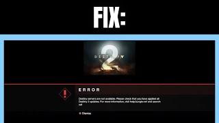 How To Fix Error CAT In Destiny 2