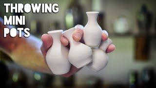 Throwing Miniature Pots