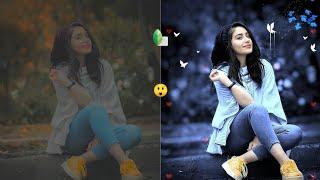 Snapseed Black And Blue Tone Photo Editing Trick  | Snapseed Background Colour Change Kaise Kare