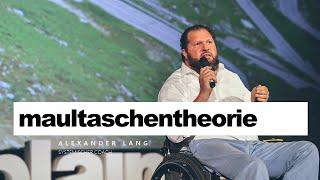 the EXPLAIN stage // Maultaschentheorie // Alexander Lang