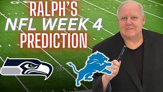 Seattle Seahawks vs Detroit Lions Predictions and Picks | NFL Monday Night Football Week 4