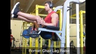 Roman Chair Leg Raise ( SF Personal Trainer London)