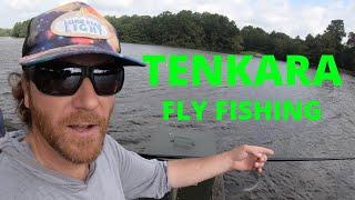 TENKARA FISHING w/ HUGE Fly Fisherman