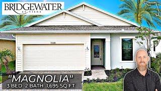 ⭐️ Top Ranked 55+ Community Melbourne Florida // Bridgewater Viera Homes For Sale // Magnolia Model