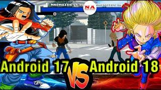 Android 17 Versus Android 18 - Character 3D