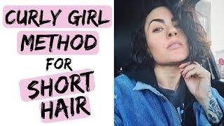 Curly Girl Method for Short Hair | New Year's Eve Q & A