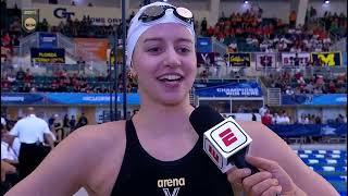 NCAA WOMEN’S SWIMMING : KATE DOUGLASS (VIRGINIA) BREAKS NCAA AND AMERICAN RECORD IN 50FREE !!!