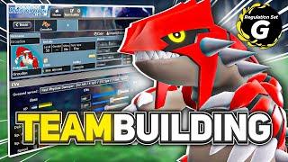 Let's TEAMBUILD with Groudon! | Pokémon Scarlet & Violet VGC | Regulation G