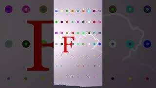 Updated Dot Concept - Simple Minimalist Modern Art With Python Manim. Relaxing Rain & Thunder Sound.