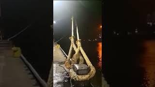 Snap Back Zone: Dangerous Mooring Lines #viral #shorts