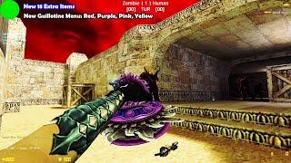 Counter-Strike 1.6 Download Zombie Nemesis Mod Guillotine Menu + New 18 Extra Items | Zombie Escape