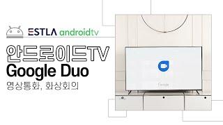 안드로이드TV로 영상통화, 화상회의를 할 수 있는 Google Duo 앱 사용, 설치 방법