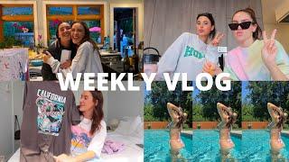 VLOG: Pool Day, Nastygal Haul, Mini Mukbang & Sister's Birthday Party! | Emma Rose