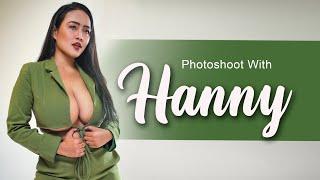 Photoshoot with MISS HANNY | Model cantik ini Bikin Engap melonnya...