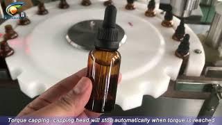 kratom Tincture Filling Line丨Sleep Oil CBN Filling Capping Labeling machine