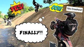 FINALLY a New Angle for SuperMoto Sunday!! PaulSoHard & crew | 10 plus crashes : )