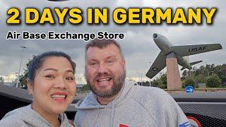 Our First 2 days in Germany Kaiserslautern | Trip to Germany at Ramstein Air Base Germany