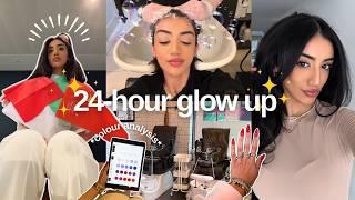 ULTIMATE glow up for 2025 | self-care, hair, nails & color analysis!