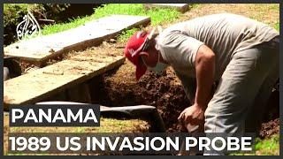 Panama exhumes victims of 1989 US invasion