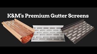 KM Sheet Metal | Premium Gutter Screens