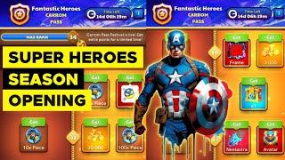 Carrom Pool New Fantastic Heroes Season | New Dhruva Striker Max | Jamot Gaming