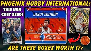 *2023 PHOENIX BASKETBALL INTERNATIONAL HOBBY BOX REVIEW! ARE THESE WORTH IT FOR $200?!