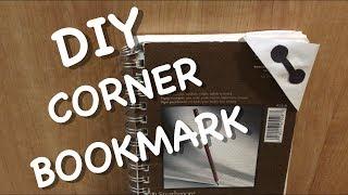 DIY Corner Bookmark