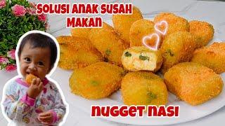 MPASI Untuk Anak 1 Tahun+ || Solusi Anak Susah Makan || Resep Nugget Nasi Ayam