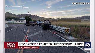 ATV driver ejected, killed in Box Elder County crash