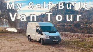 My Self-Built Van Tour : Tiny home on Wheels