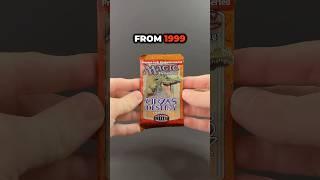 Opening a Magic: The Gathering Urza's Destiny booster pack #mtg
