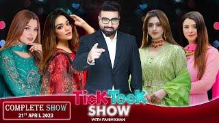 Tick Tock Show With Fahim Khan | Complete Show | Jannat Mirza | Alishba Anjum