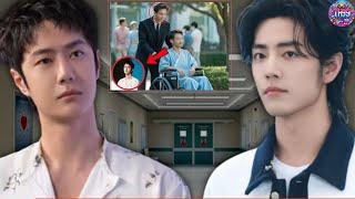 震惊全网！肖战亲自推王一博轮椅，医院门口罕见同框！#XiaoZhan Wang Yibo