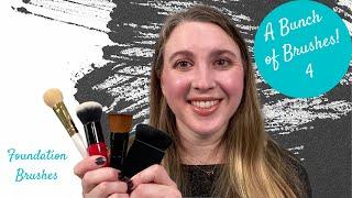 FOUNDATION BRUSHES: Comparing Luxury & Fude Foundation Brushes + Koyudo Fu-Pa vs. F Series