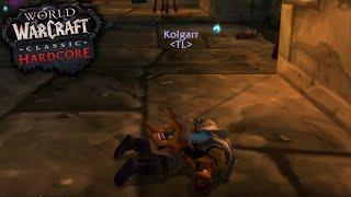 Tragedy strikes in my first end-game dungeon... || WoW Classic HARDCORE #wowclassichc #wowclassic