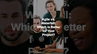 Agile vs Waterfall: Which is better for your project? #agileframework #itoutsourcing