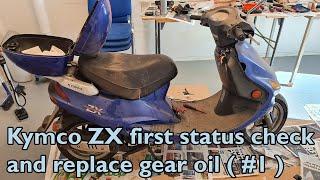 Kymco Super Fever ZX Series #1 Checking the status of it