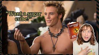 the TRUTH about Finnick flirting with Katniss