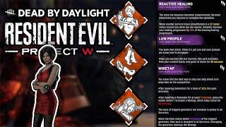 RESIDENT EVIL PROJECT W [PTB] Ada Wong Perks | Dead by Daylight