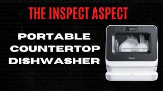 Gudsunal Portable Countertop Dishwasher Review  | Compact Cleaning Powerhouse? | The Inspect Aspect