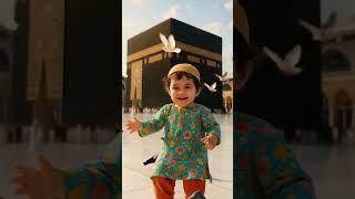 Little Angel Visits the House of Allah – Too Cute to Miss! 