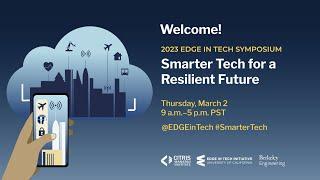 EDGE in Tech: Welcome from Camille Crittenden, Executive Director, CITRIS
