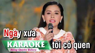 KARAOKE | Ngày Sau Sẽ Ra Sao | Tone Nữ | Hồng Quyên Bolero