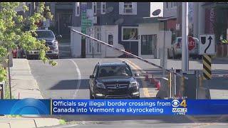 Illegal Border Crossings From Canada Into Vermont On The Rise