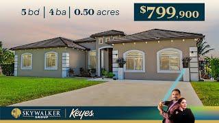  Stunning & Move-In Ready 5-Bedroom Home in Homestead, FL! NO HOA, Huge Lot + RV/Boat Parking! 