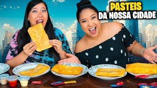 PROVANDO PASTEIS DA NOSSA CIDADE | Blog das irmãs