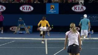 Hit for Haiti's (charity match) best part !!!